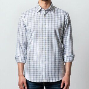 Eton Plaid Button Up‎ Dress Shirt - Excellent!
